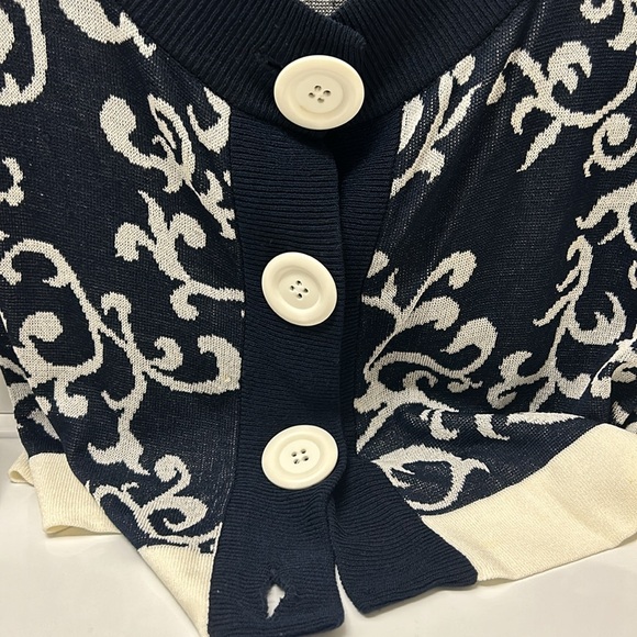 Vintage Neiman Marcus exclusive Viscosi button sweater size Large - Picture 9 of 9